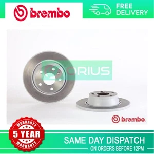 Fits Audi TT 2006-2014 1.8 2.0 TDi 2.5 3.2 Brake Discs Rear Brembo 8J0615601 - Picture 1 of 2