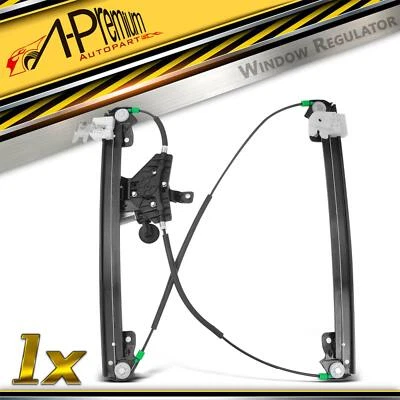 Power Window Regulator Front Right for Nissan Pathfinder 2013-2021 w/ Motor 6pin - Image 1 of 4