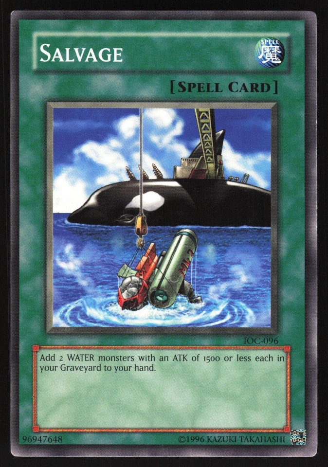 Salvage - IOC-096 - Common - Unlimited Yugioh - image 1 of 1