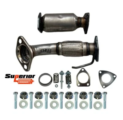 Convertidor catalítico de escape y tubo flexible Acura TSX 2009-2014 2,4 L Foto 1 de 2