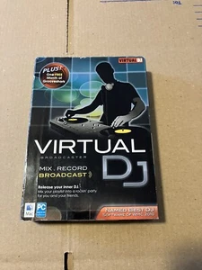 NEW Virtual DJ Broadcaster Software Mix Record Broadcast PC CD-ROM MAC (2011) - Picture 1 of 5