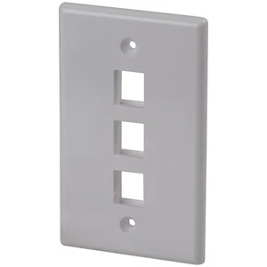 Keystone Wall Plate Triple White - Picture 1 of 1