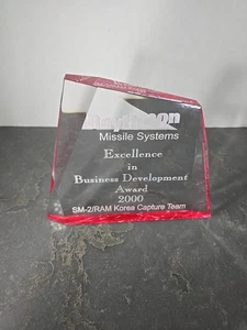 Raytheon Missile Systems Excellence in Business Development Award 2000 SM-2/RAM - Picture 1 of 7