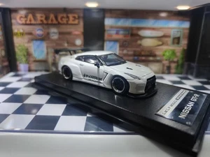 1:64 LMLF Nissan GTR35 Rocket Bunny Miniature Diecast Toys Car Model Gifts White - Picture 1 of 8