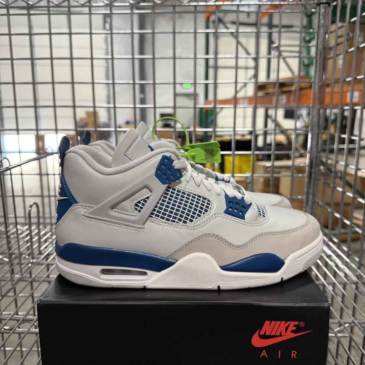 新品Nike Air Jordan 4 Industrial blue 28cm Air Jordan 4 'Industrial Blue' (FV5029-141) release date. Nike SNKRS