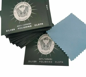 Paño de pulido limpiador de joyas de plata antideslustre - Imagen 1 de 6