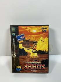SNK Neo Geo AES Samurai Spirits JP Complete (Tested)