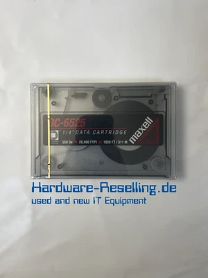 Maxell DC-6525 QIC-525 Data Cartridge 525MB Datenkassette NEU - Bild 1 von 2