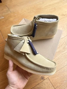 Clarks Wallabee Boots – Maple Suede (UK 7 / EU 41) - Picture 1 of 3