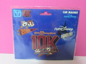 2025 RunDisney Marathon Weekend Walt Disney World Chip & Dale 10k orejas magnéticas NP - Imagen 1 de 1