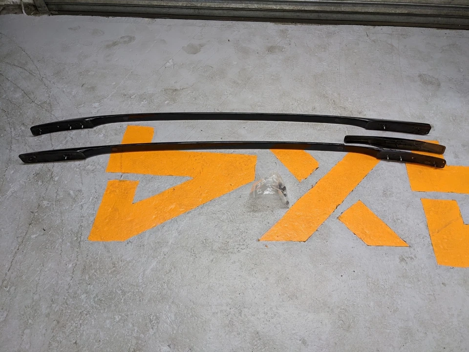 Hyundai Santa Fe MK2 2012 2,2 CRDI barras de techo barras de techo negro (leer descripción) Foto 1 de 4