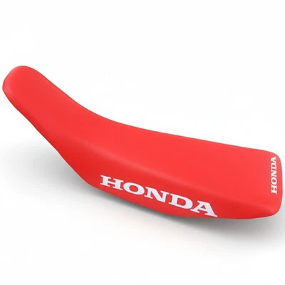 本田 CR250R CR 250 1992 设计座椅套 – 核红色 – 合成皮革 — 第 1/4 张图片