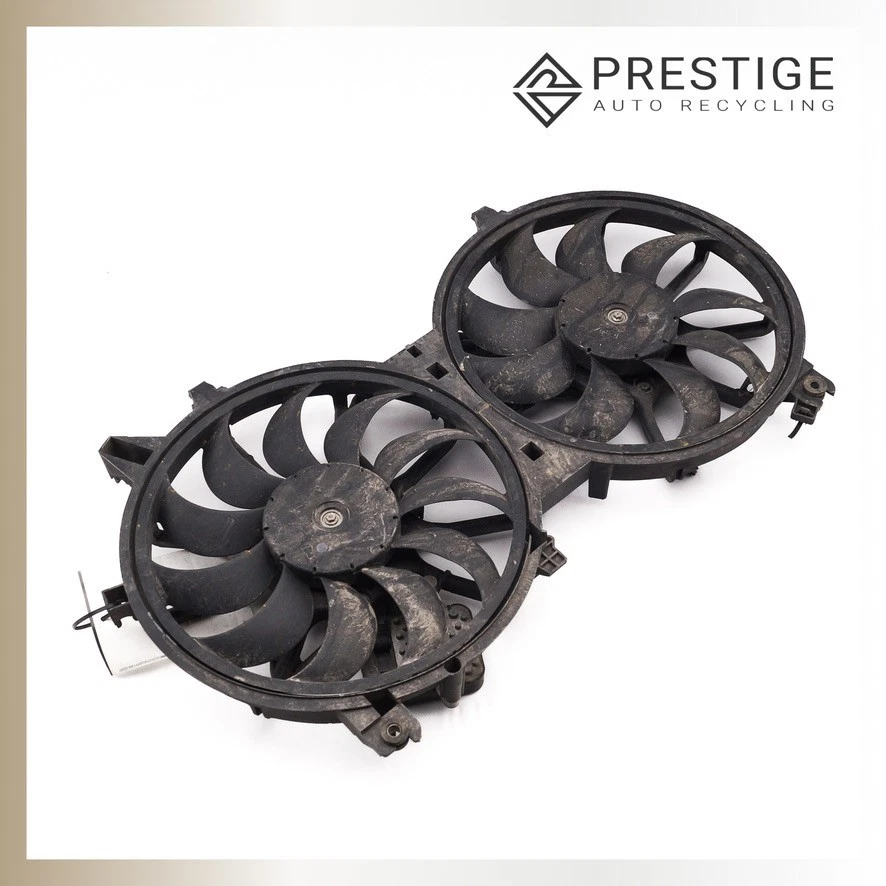 2009-2013 INFINITI G37 M37 Radiator Dual Cooling Fan Motor w/ Shroud 21481-JK000 Foto 1 de 4