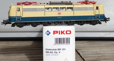 Piko 51302 H0 Elektrolok BR 151 151-8 DB AG Epoche 5/6 DSS selten i.OVP sehr gut - Bild 1 von 4