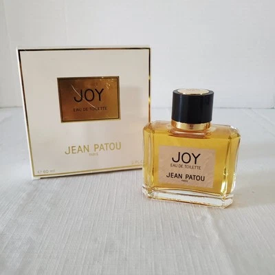 Vintage 1984 Jean Patou JOY Perfume EDT Splash 2oz France Black Cap with Box - Image 1 of 4