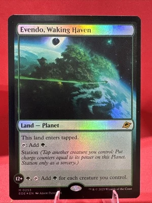 MTG Edge of Eternities 💥Evendo, Waking Haven 💥Foil💥 M 0253 - Image 1 of 2