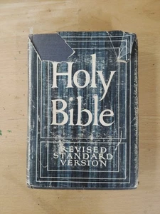 Holy Bible, VTG - Revised Standard Version - 1952 Thomas Nelson & Sons - (H0925) - Imagen 1 de 14
