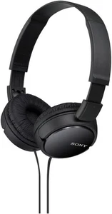 Auriculares Sony MDR-ZX110 ZX Series negros MDRZX110 con cable sobre la oreja - Imagen 1 de 4