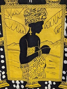 Vintage Black African American Culturewear Anvil Tag Puff Print Irie T Shirt XL - Picture 1 of 19
