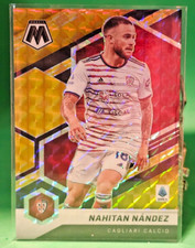 21-22 Panini Mosaic Serie A Black Gold Nahitan Nandez 8/8 SSP Cagliari Calcio
