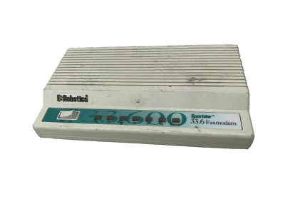 US Robotics 33600 Sportster 33,600 FAXmodem FROM MY COLLECTION GOOD CONDITION - Image 1 of 4