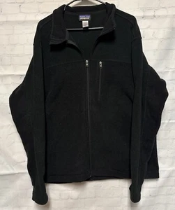 Patagonia Better Sweater Full Zip Black Fleece Jacket Men’s Size XL Synchilla - Picture 1 of 4