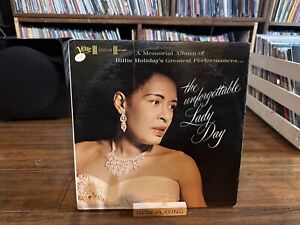 Verve MG V-8338-2 Billie Holiday Unforgettable Lady Day 2x Vinyl LP Memorial Alb