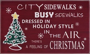 Rubber Welcome Door Mat, Decorative Indoor Outdoor Merry Christmas Doormat Red - Picture 1 of 8