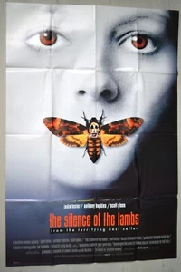 P297 USA Kinoplakat +2x Pressehefte THE SILENCE OF THE LAMBS Jodie Forster - Bild 1 von 2