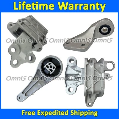 K4423 Motor & Transmission Mount Set 4pc For 2018-2022 GMC Terrain 1.5L 4WD AUTO - Image 1 of 4