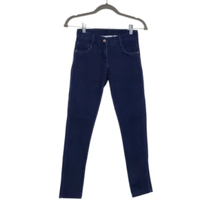 Hanna Andersson Girl's Dark Wash Skinny Jeans NWT Size 10 Girl's Skinny Denim - Picture 1 of 12
