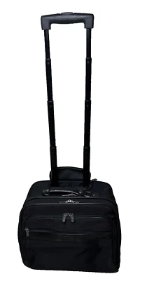 Maletín Hartmann de nailon con rueda rodante para portátil negro 16 x 8 x 12 Foto 1 de 4