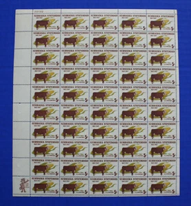 Estados Unidos (#1328) 1967 Nebraska Statehood, hoja 100 aniversario MNH - Imagen 1 de 1