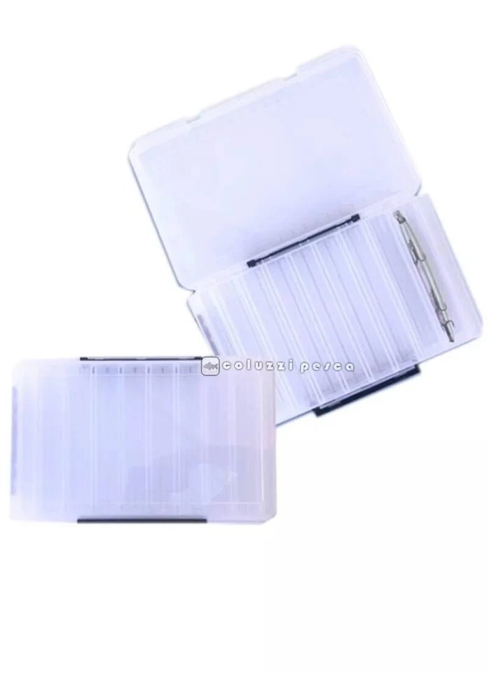 SCATOLA DOPPIA FACCIA JERK RAGOT PORTA ARTIFICIALI 14 POSTI ABS PESCA - Immagine 1 di 1