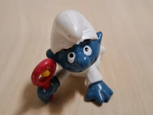 Schleich Schlümpfe 20179 Baby weiss Schlumpf 1984 Spielzeug Peyo selten Nr. 1 - Bild 1 von 9