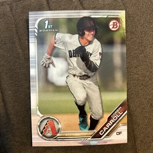 2019 Bowman Draft Corbin Carroll 1st Paper #BD-125 | Arizona Diamondbacks - Picture 1 of 2