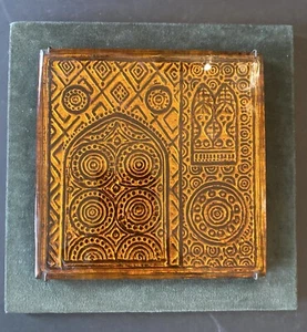 Original Ferro & Cimegotto Murano Glas Wandrelief Venedig 60er Jahre RAR - Bild 1 von 7