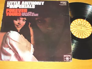 DOO-WOP GROUP LP - LITTLE ANTHONY & IMPERIALS - ROULETTE 42007 - "FOREVER YOURS" - Imagen 1 de 2