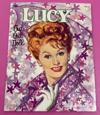 Lucille Ball Lucy Cut Out Paper Doll Set (1963) Whitman w/flaws - Image 1 of 4