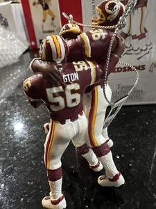 Washington Redskins rare NFL retro team celebration Xmas ornament Sean Taylor - Picture 1 of 7