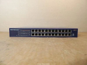 NETGEAR FS524 Fast Ethernet Switch 24 Port 10/100 Mbps - Excl Rack Ears - Bild 1 von 5