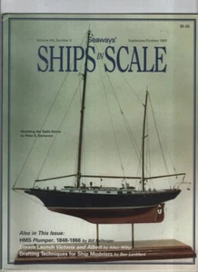 Seaways / Ships In Scale Mag Yacht Karina HMS Plumper Sept/Oct 1997 020922NONR - Imagen 1 de 1