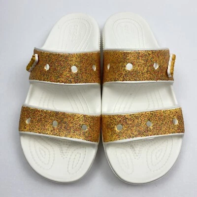 SANDALIA CROCS MUJER TALLA 9 CLÁSICA NARANJA SORBETE BRILLO AJUSTE RELAJADO 207309 Foto 1 de 4