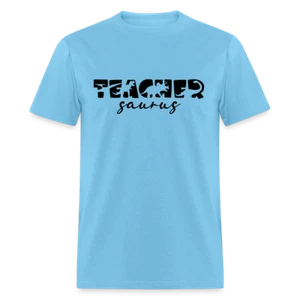 TeacherSaurus T-Shirt (Teacher Graphic Tee Shirt) - Picture 1 of 60