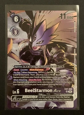 BeelStarmon ACE - EX7-059 - Super Rare - Alt Art - Digimon TCG - Image 1 of 3
