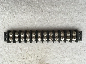 Cinch 12 Positionen Schraube Absperrleiste Neue Farbe Chrom - Bild 1 von 1