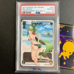 PSA 10 Wixoss Mel Ready lady SP34-006 Limited Supply Mel Swimsuit Promo GEM MINT - Picture 1 of 7