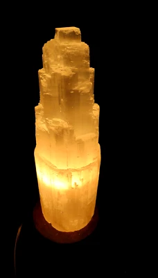Selenit Kristall-Lampe - Bild 1 von 4