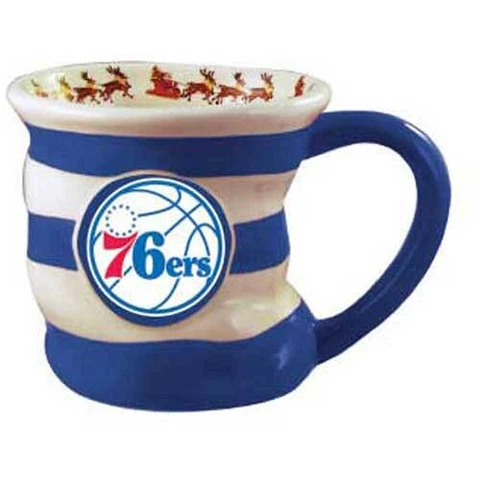 Philadelphia 76ers 18oz. Team Holiday Mug Cover