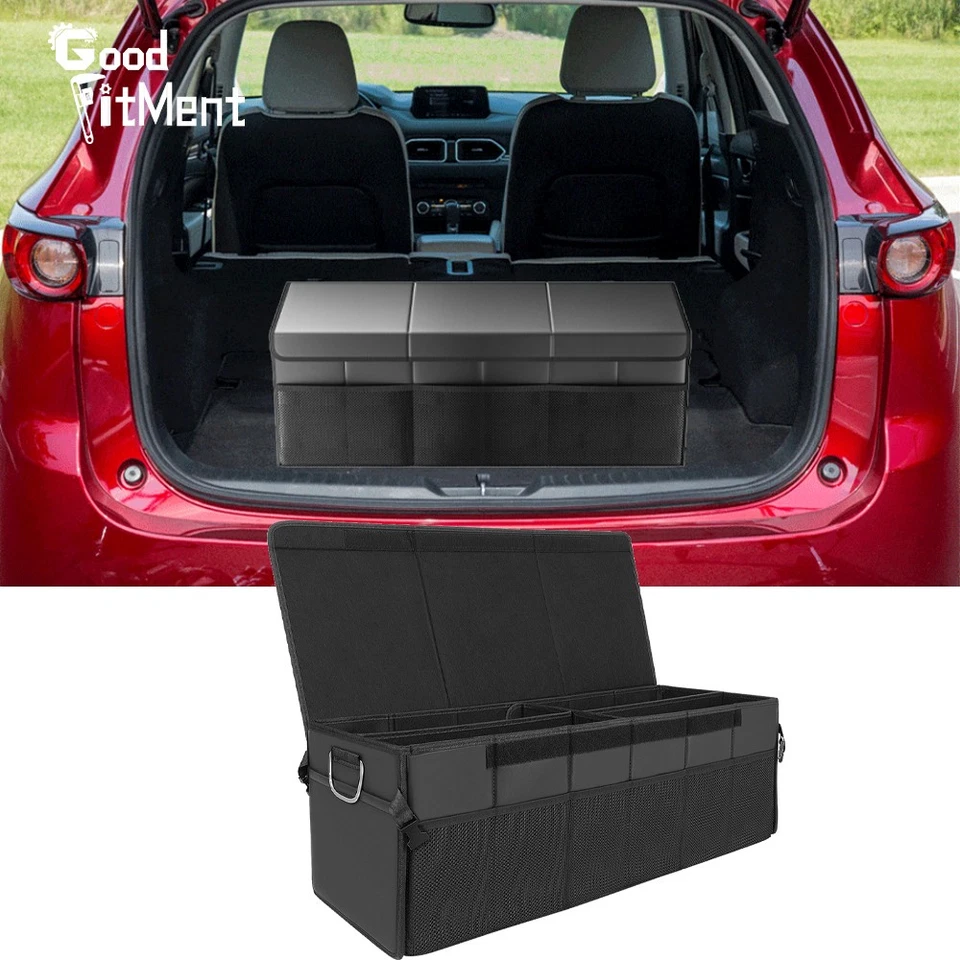 For Mazda CX-5 CX-3 CX-30 Trunk Cargo Organizer Folding Collapsible Storage Box Foto 1 de 4
